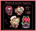 Alastor and Lucifer Keychains product logo
