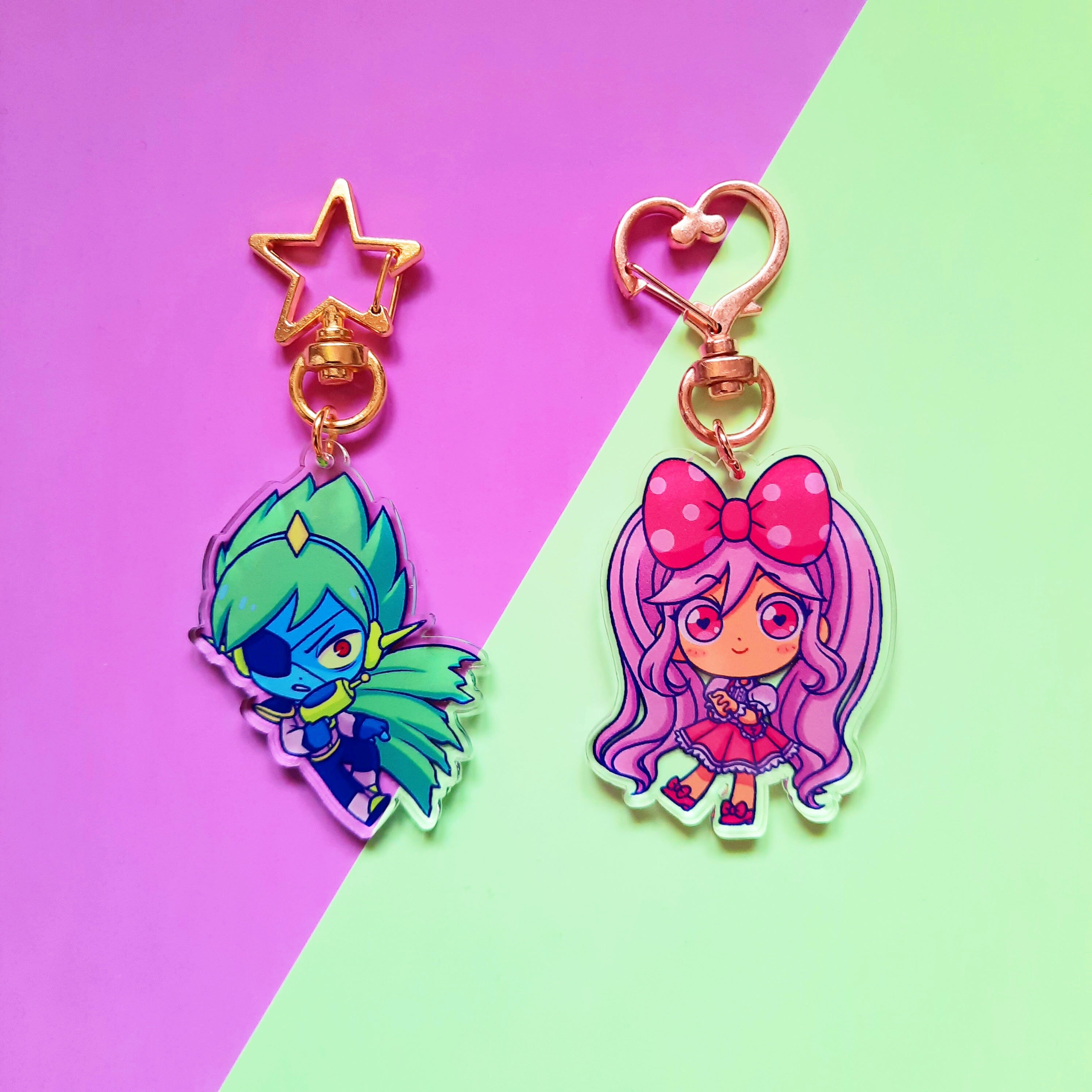 Omori - Sweetheart Captain Spaceboy / Space boyfriend Acrylic charms / Keychains