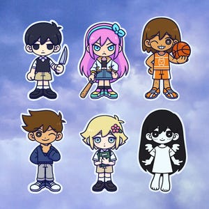 Omori inspired Keychains