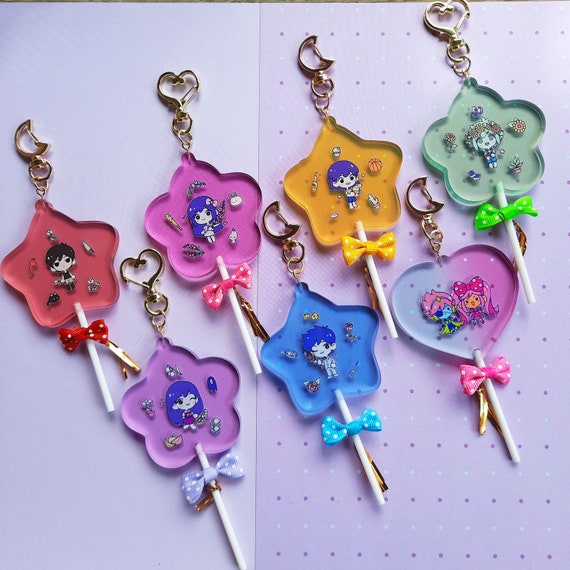 Omori Double-Sided Smol Phone Charms