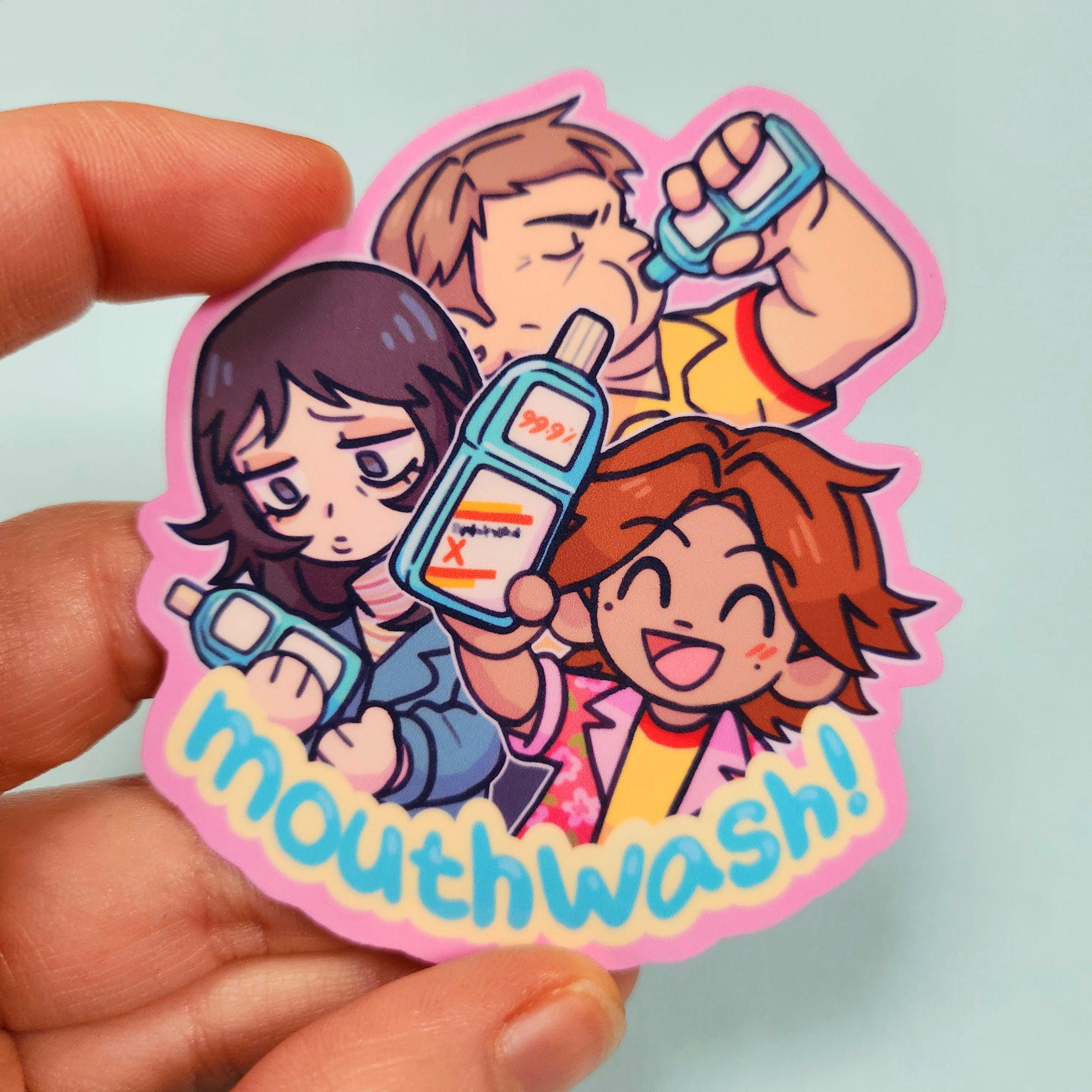 Mouthwashing Sticker and Badge - Etsy