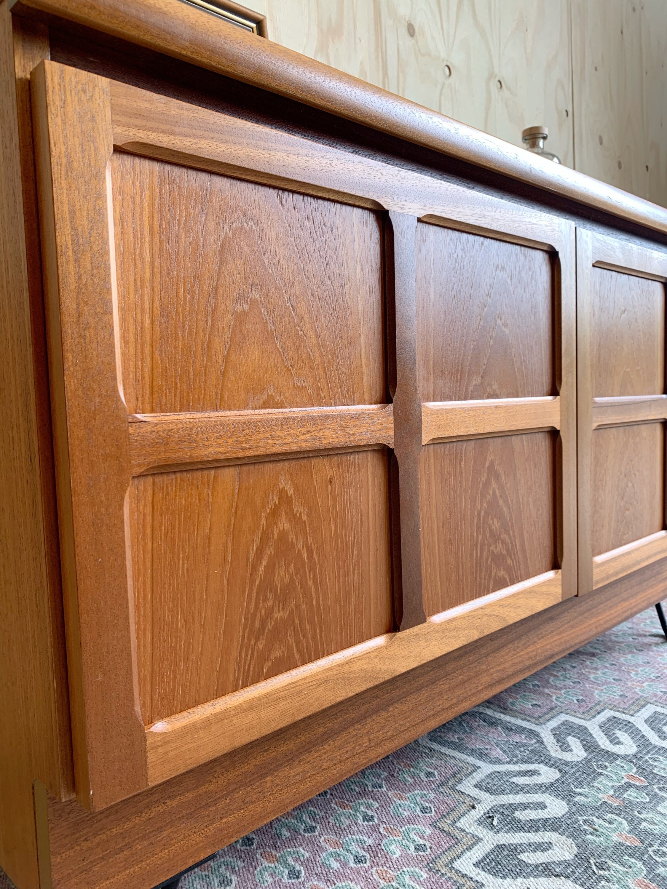 Mid Century Retro Nathan Parker Knoll TV Media Unit Vinyl Etsy