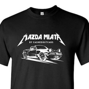 Koszulka Mazda MX5 Miata Tribute | CashedOutCars' 2Broke2Boosted