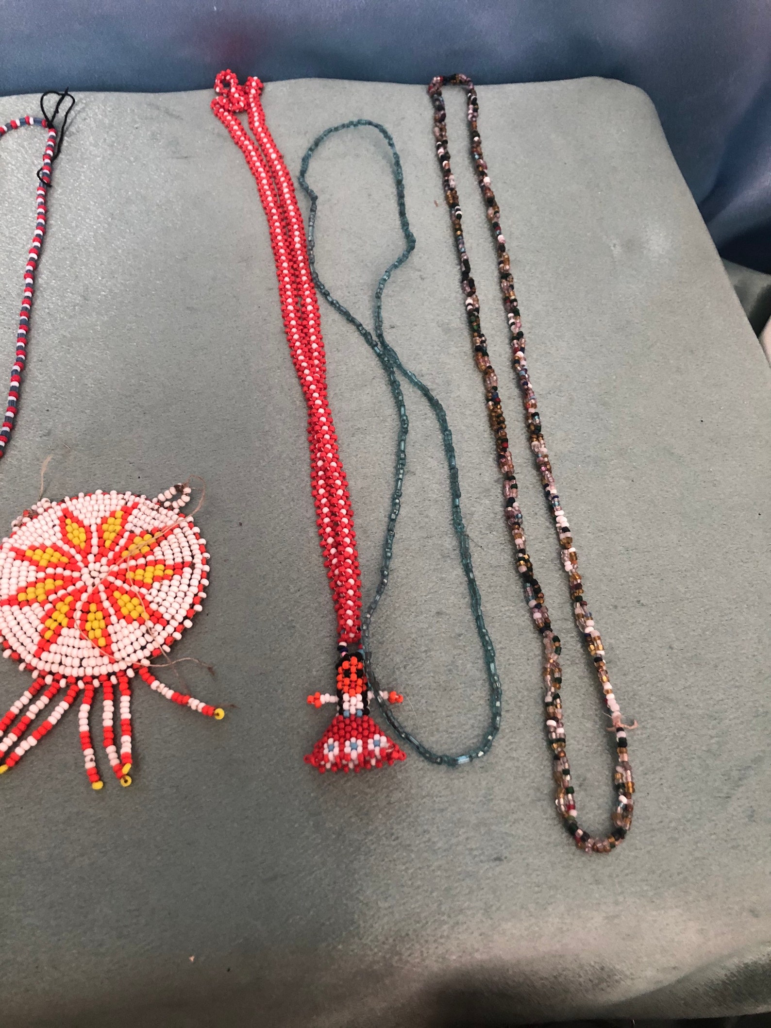 Native American beaded necklaces Etsy