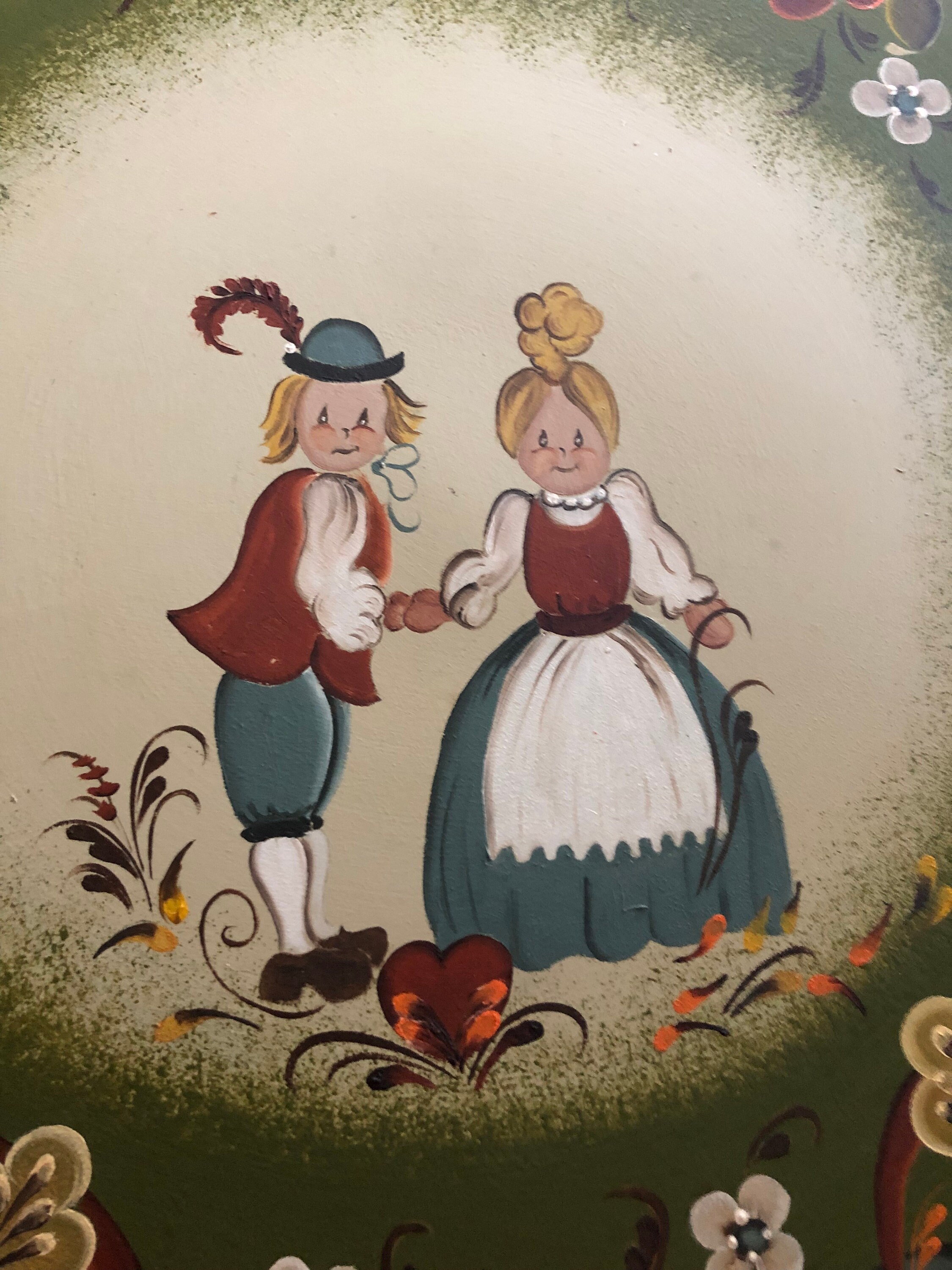 Scandinavian Themed Wooden Folk Art Wall Hanging - Etsy