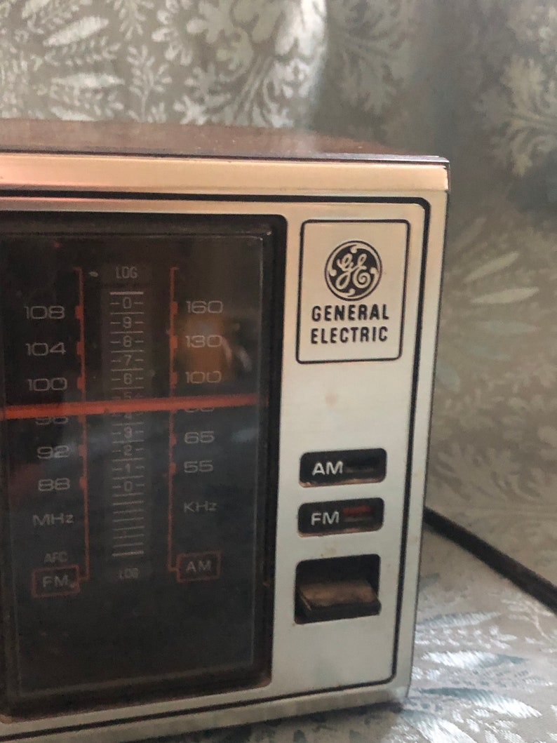 Mid Century Modern General Electric Am/fm Radio - Etsy