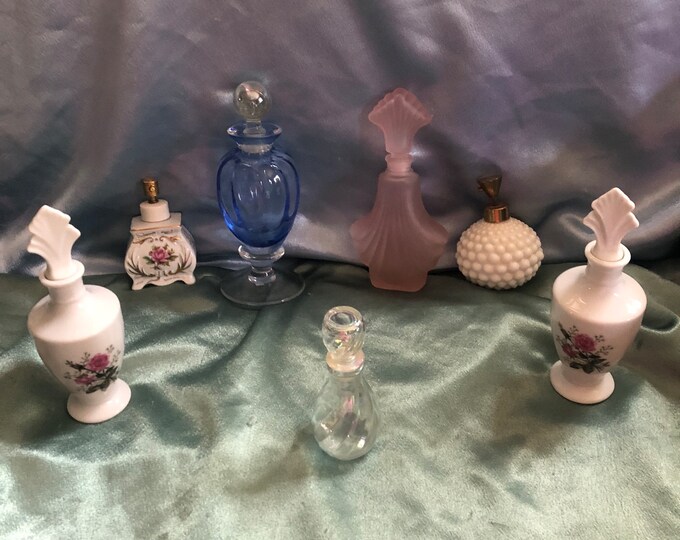 Vintage Perfume Bottle Collection Etsy