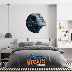 Death Star - Full Color Printed Wall Graphics