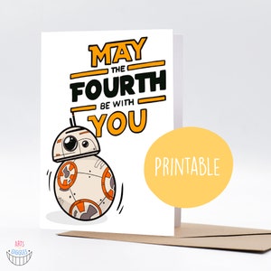 Droid BB-8, Star Wars, carta Che la Forza (Quarto) sia con te, 4 maggio