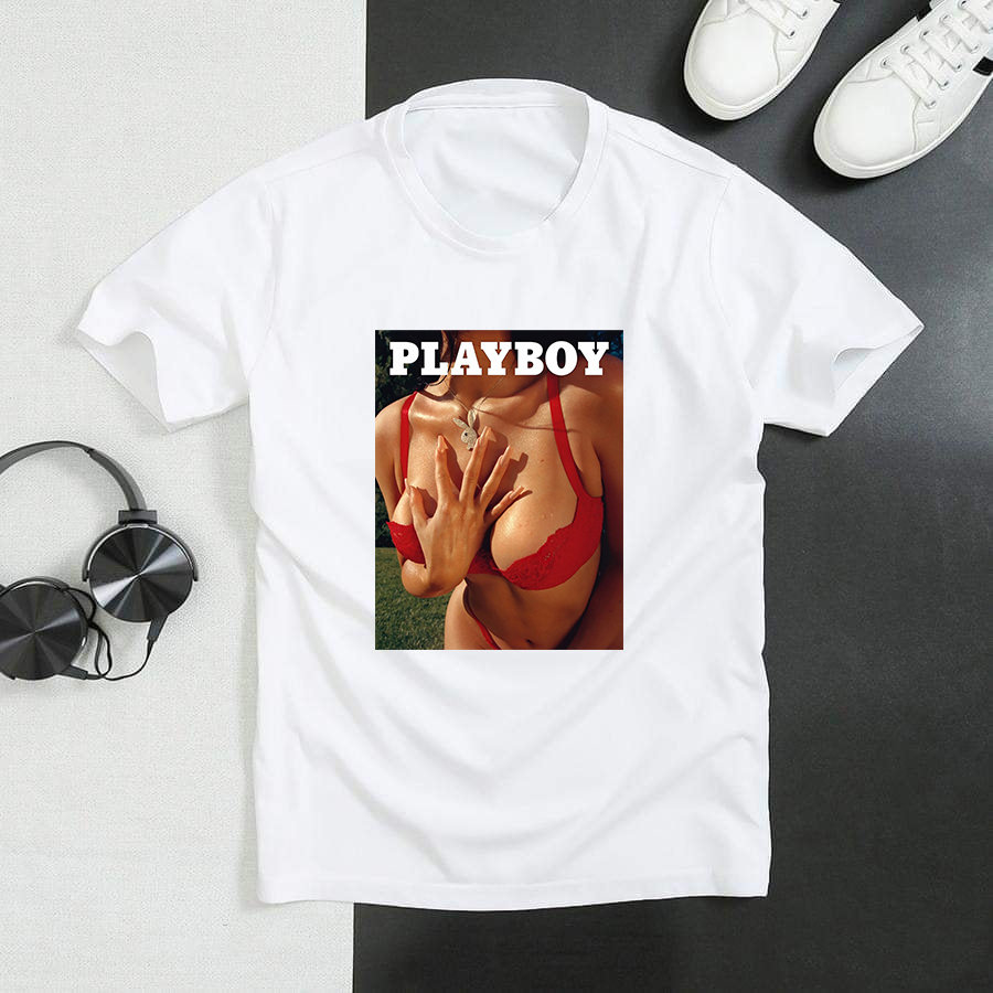 Kylie Jenner Playboy Unisex T shirt Body Cover Playboy tee. Etsy