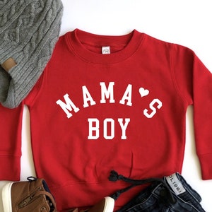 MAMA&#39;S BOY Sweatshirt | Mama&#39;s BOY Shirt | Toddler Boy Sweatshirt | mamas boy | Custom Boy | Custom Sweatshirt | Toddler Boy Sweatshirt