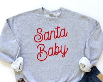 santa baby sweater