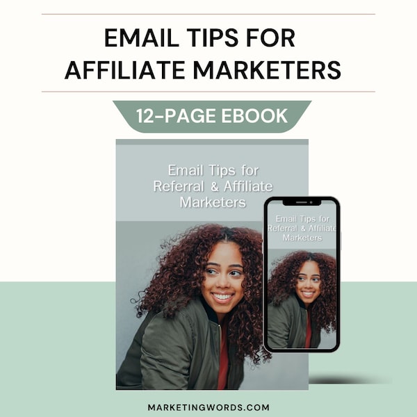 Affiliate Marketing,  Email Tips, Email for Affiliate Marketing, Affiliate Marketing Ebook, Email Tips | PDF Download