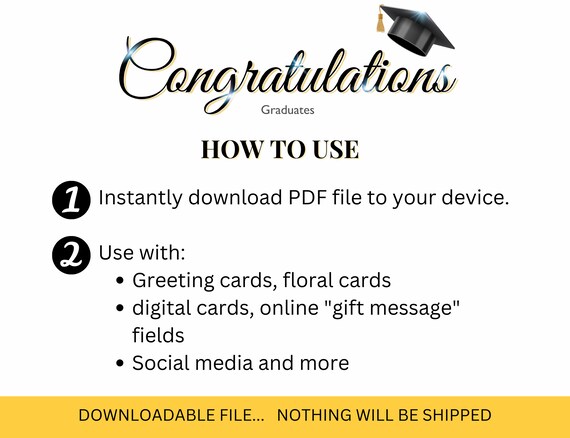 120 Graduation Card Messages: Thoughtful Greetings (PDF Download) - Etsy Israel 120 Graduation Card Messages: Thoughtful Greetings (PDF Download) - Etsy Israel