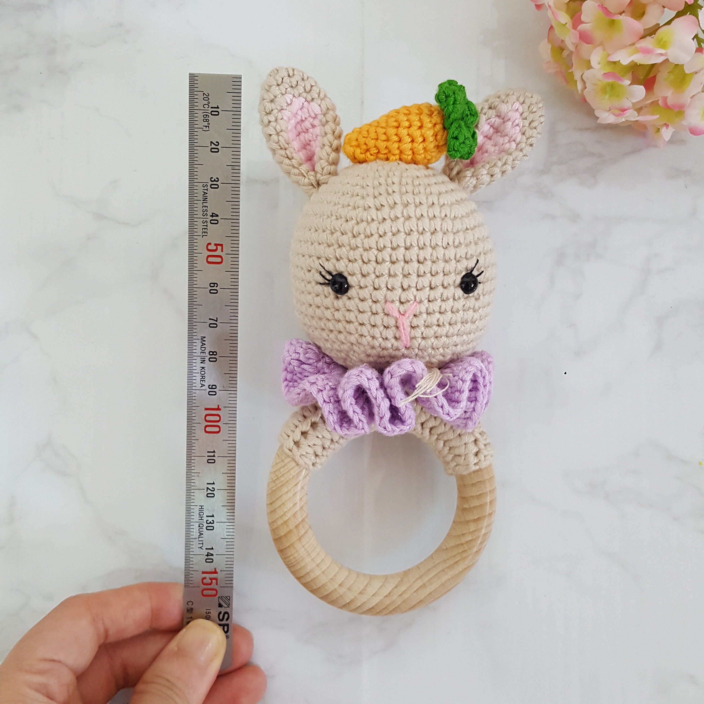 Crochet Baby Rattle _ Animal DIY KIT Etsy