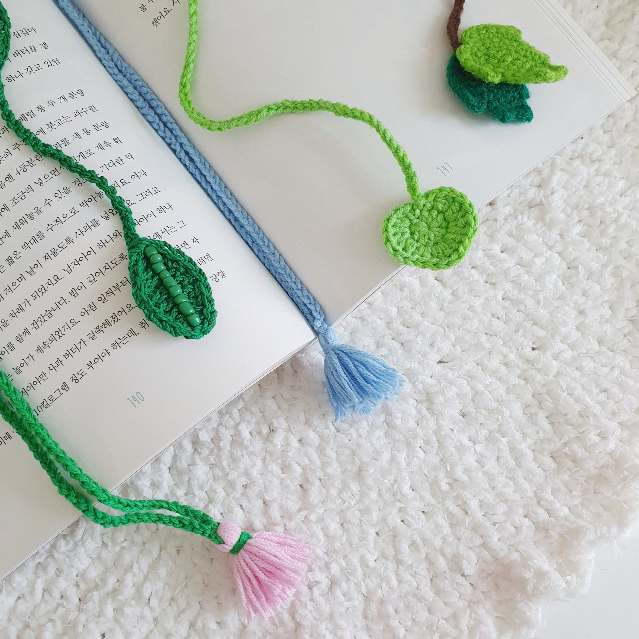 Crochet Bookmark Pattern(set) - Etsy