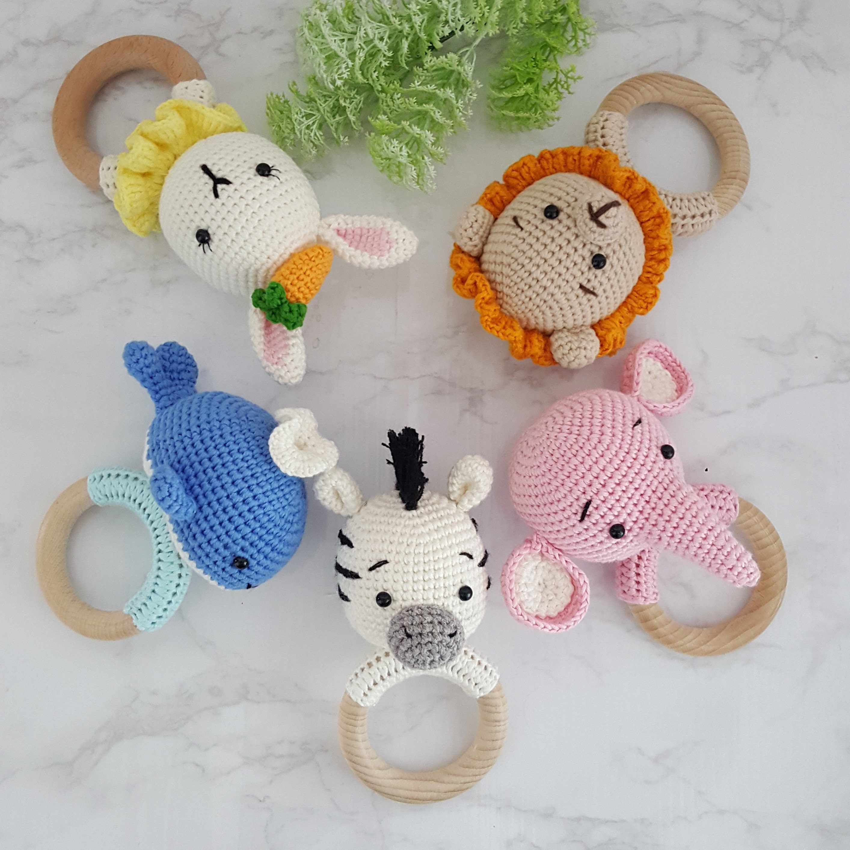 Amigurumi Crochet Baby Rattle Kit – Panbanged Knits & Fiber Shoppe