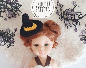 Crochet Hair pin-Witch Hat