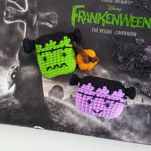 AirPod, AirPod Pro Crochet Case Pattern - Frankenstein (Pattern + Pictorial)