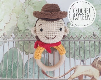 Crochet Baby Rattle_Cowboy (Pattern + Pictorial)