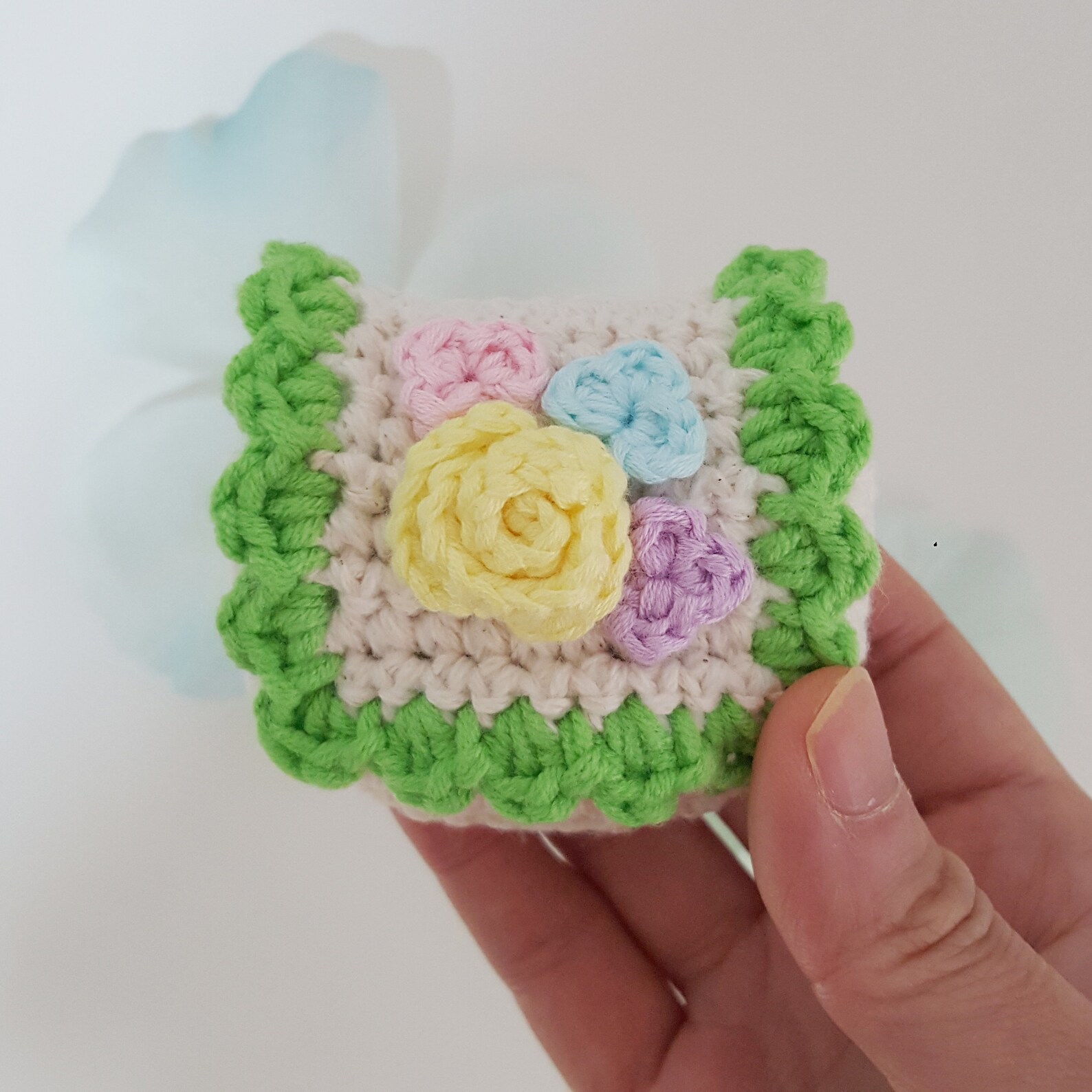 Airpod Pro Case Crochet Patternflower Etsy