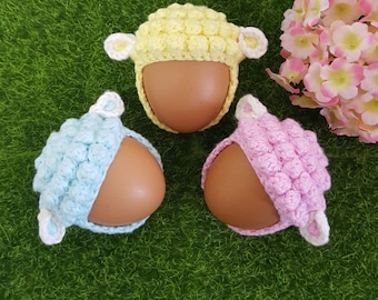 Crochet Easter Egg, Baby Doll _ Sheep (Pattern + Pictorial)