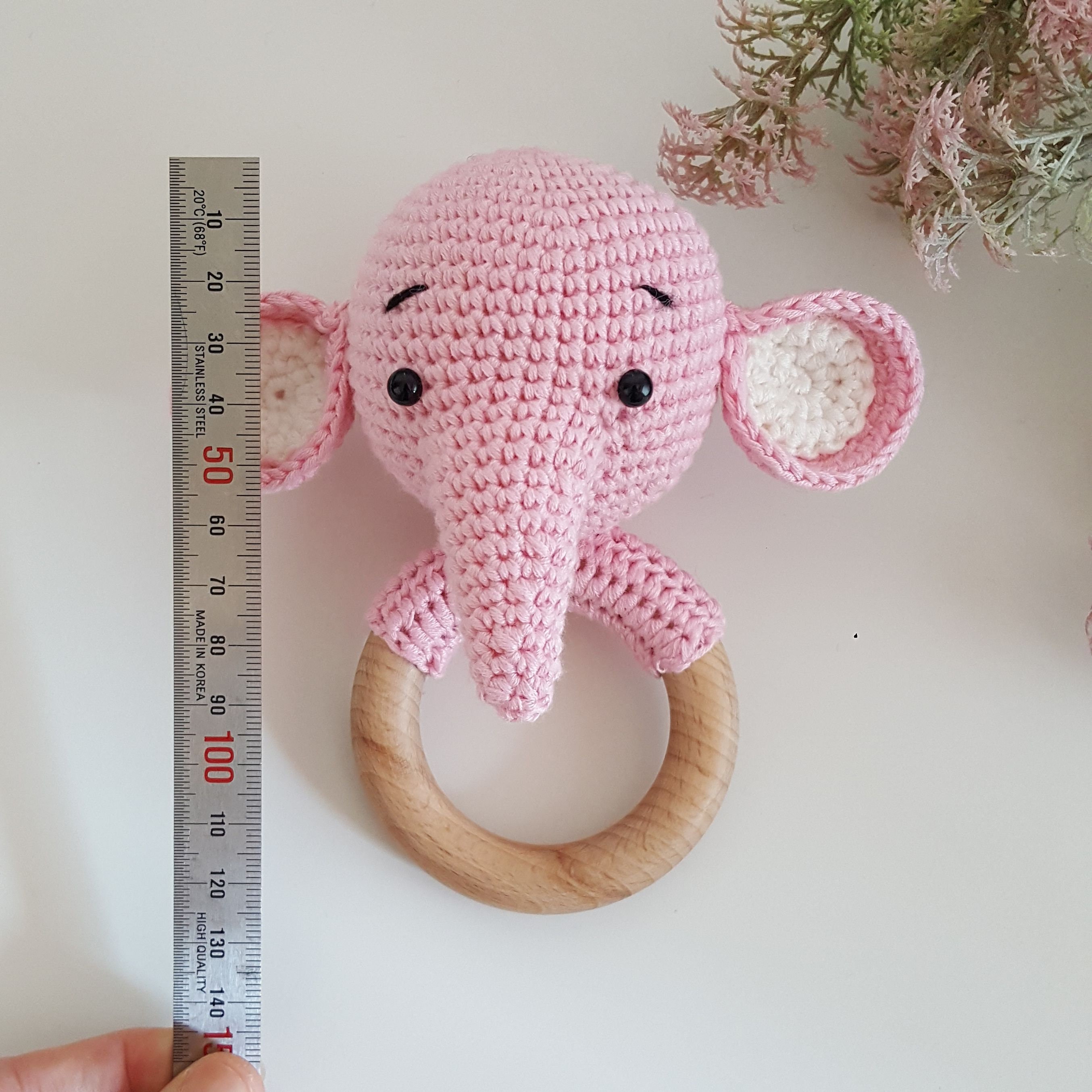 Crochet Baby Rattle _ Animal DIY KIT Etsy
