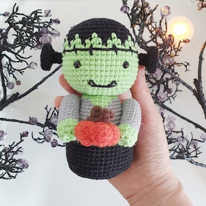 Crochet Baby Doll _ Frankenstein (Pattern + Pictorial)