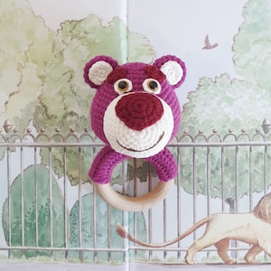 Crochet Baby Rattle _Bear(Pattern + Pictorial)