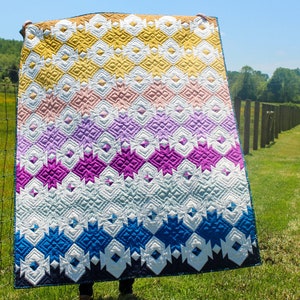 Diamond Skies PDF Quilt Pattern