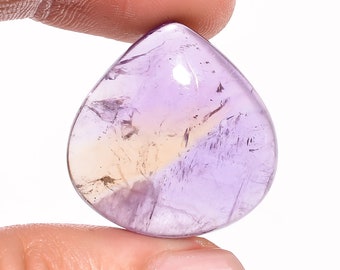25X25X8 mm For Making Jewelry R-282 Stunning AAA Quality 100/% Natural Ametrine Heart Cabochon Loose Gemstone 37 Ct
