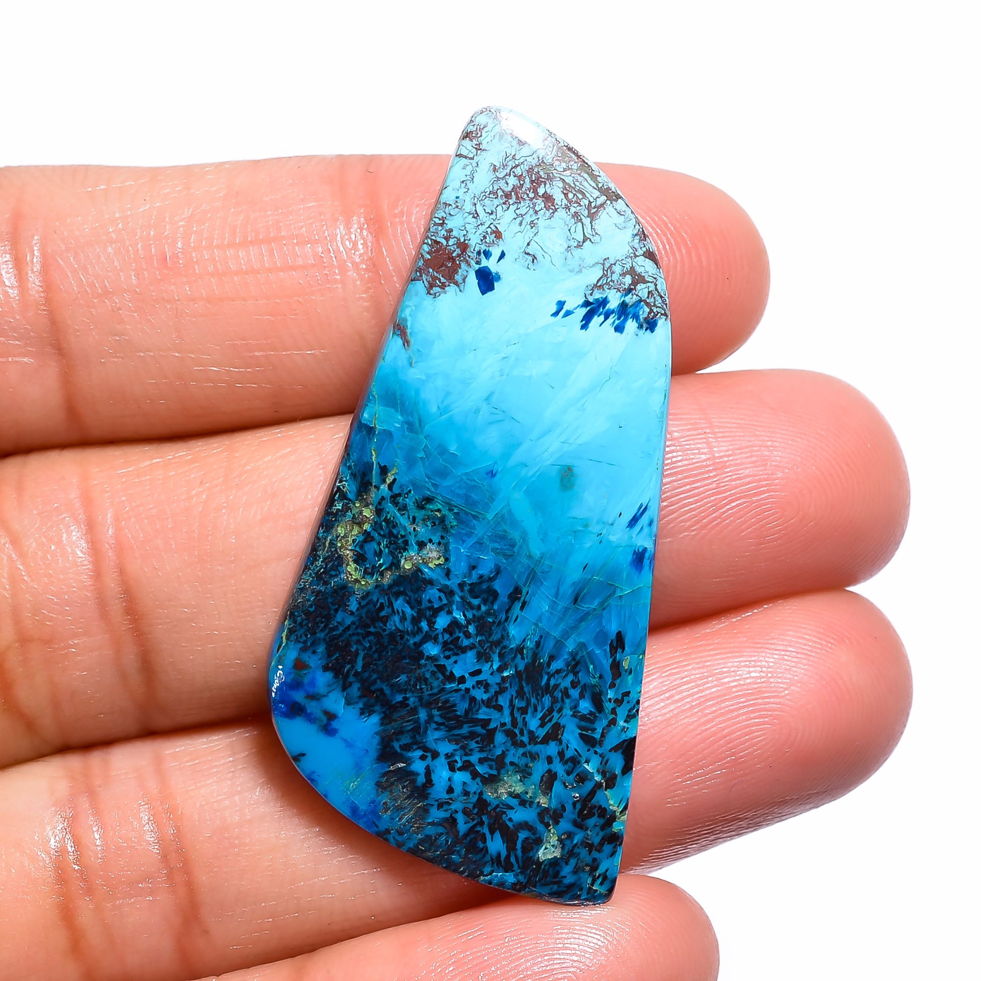 Top Grade Amazing quality Azurite Fancy Shape loose Gems stone Natural Handmade Top quality Free Shipping