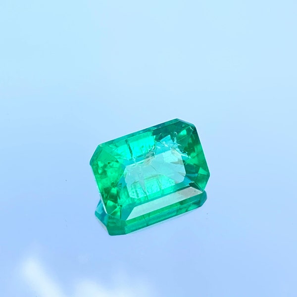 6 Ct. Emerald Cut Earrings Lab Created Emerald Radiant Shape Cut Stone Loose Gemstone Emerald Ring Pendant 1 Pcs For Making Jewelry  ZR-129