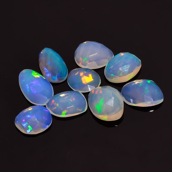 Opale Blanche Multicolore D'Éthiopie – 3,16 Carats – Naturelle Ovale P408.135t
