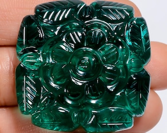 LAB CARVED GEMSTONE