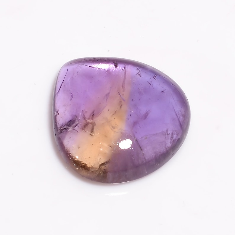 25X25X8 mm For Making Jewelry R-282 Stunning AAA Quality 100/% Natural Ametrine Heart Cabochon Loose Gemstone 37 Ct