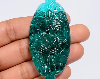 LAB CARVED GEMSTONE