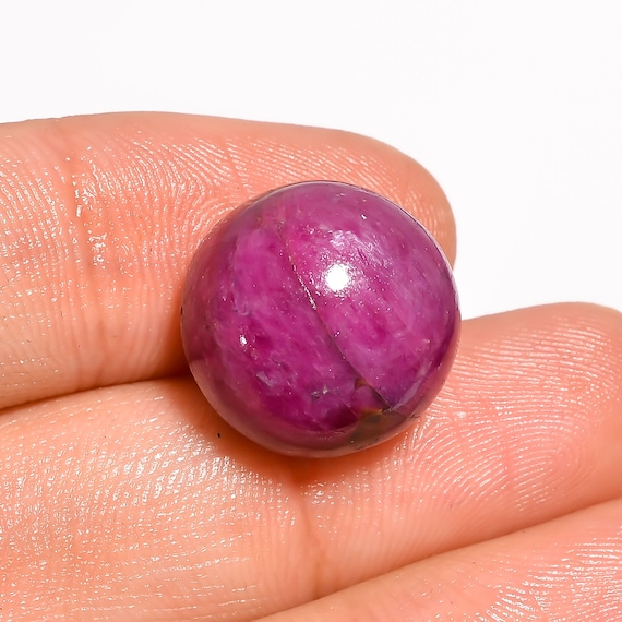 Natural ruby cabochon clearance