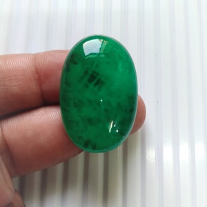 AAA natuurlijke smaragd doublet kwarts cabochon ovale vorm cabochon losse edelsteen smaragd doublet oorbellen voor het maken van sieraden
