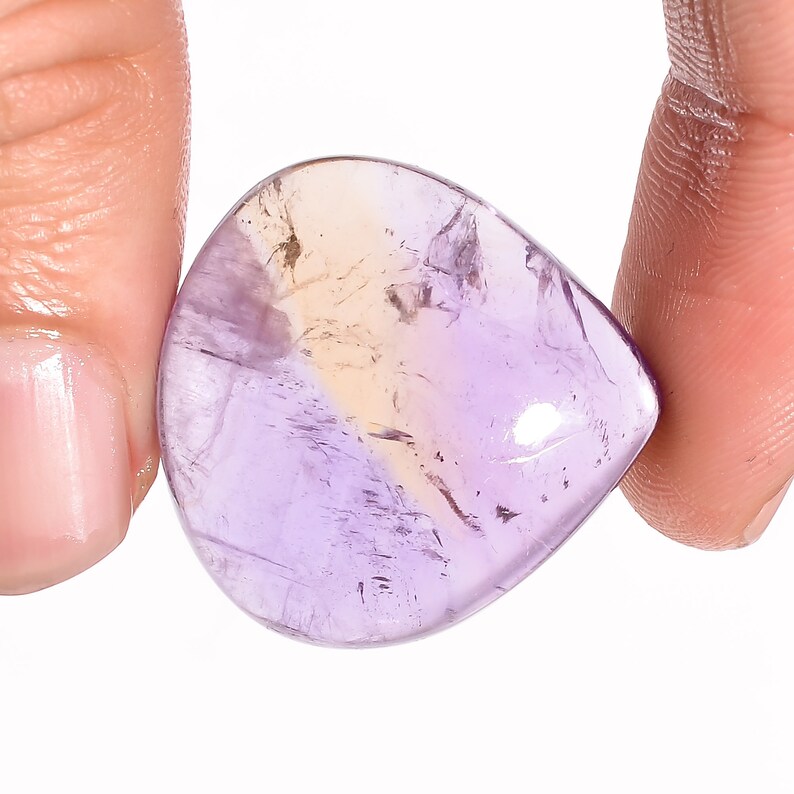 25X25X8 mm For Making Jewelry R-282 Stunning AAA Quality 100/% Natural Ametrine Heart Cabochon Loose Gemstone 37 Ct