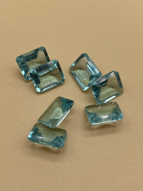 Pierre Aigue-marine Naturelle 121,6 Ct Bleue Coussin - Qualité Supérieure, Taillée, Certifiée