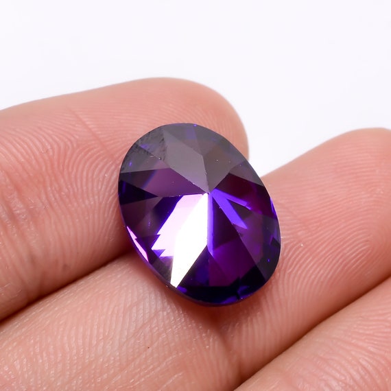 Lab created deals purple sapphire