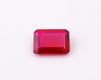 22 Ct Radiant Cut Lab Rubin Edelstein: 20X15X6 mm