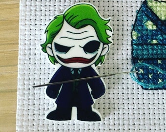 Joker Needle Minder For Cross Stitch And Embroidery