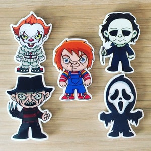 Horror Movie Killers Needle Minders For Cross Stitch And Embroidery