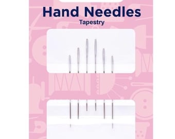 Tapestry Needles Size 26 Pack Of 6, Embroidery Needles, Cross Stitch Needles, Hand Sewing Needles, Sewing Needles, Needles, Sewing