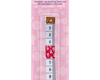 Flexible Fiberglass Tape Measure – 60"/150cm, Dual Scale