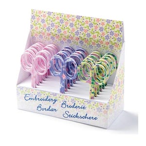 Sew Tasty Floral Embroidery Scissors, Embroidery Scissors, Needlework Scissors, Sewing Scissors, Cross Stitching Scissors, Hobby Scissors