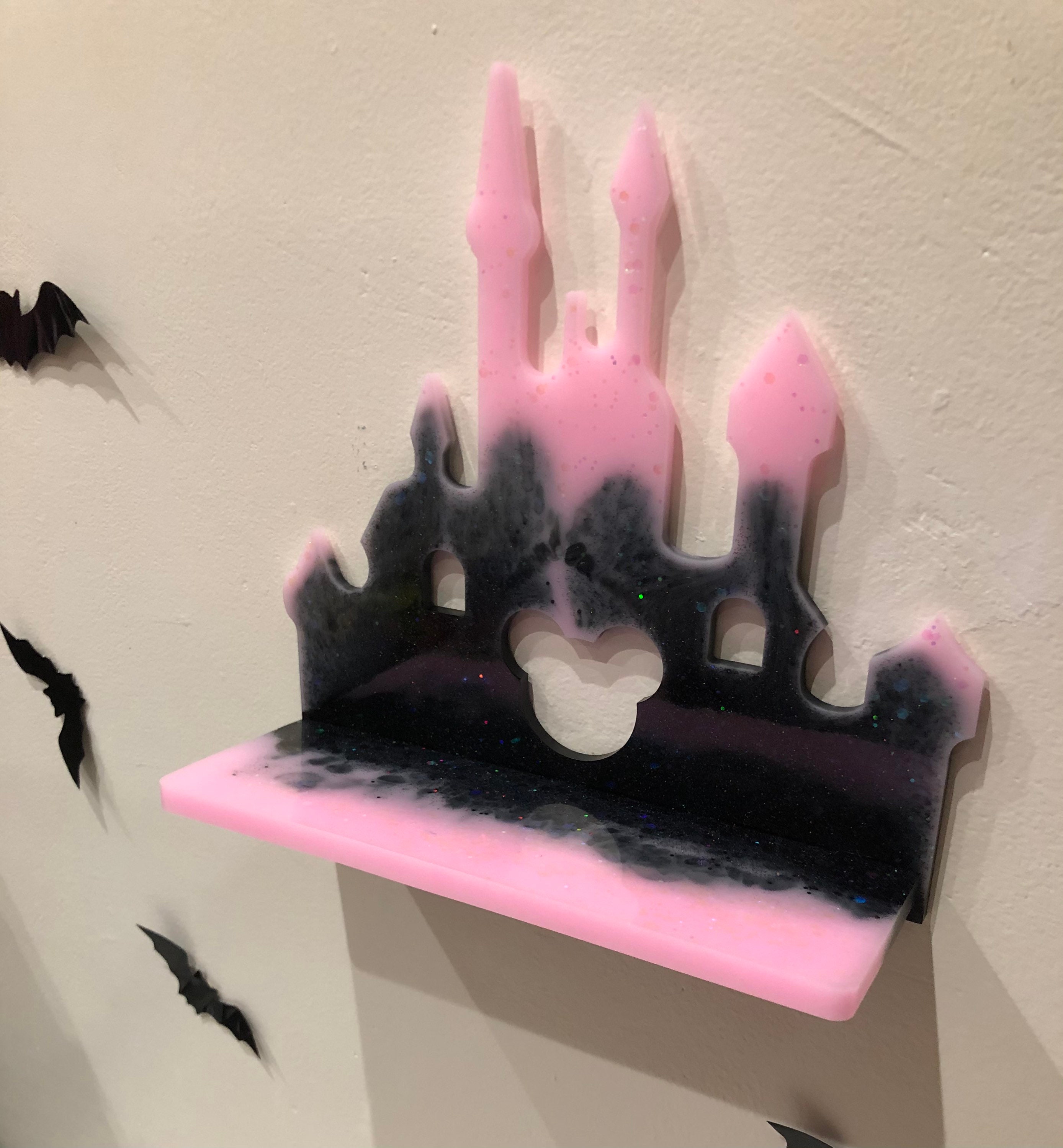 Étagère Château en Résine Kawaii