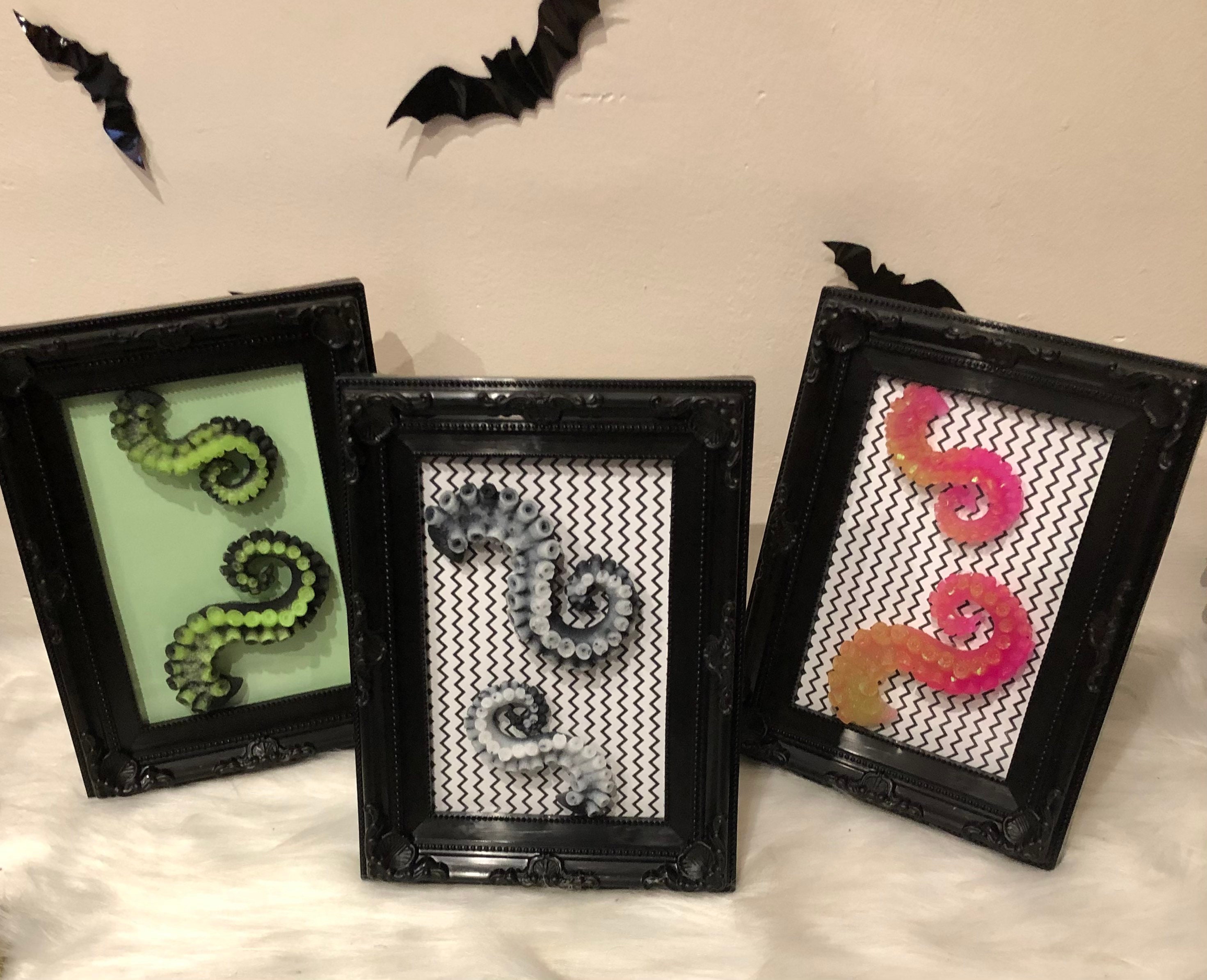 Cadre Tentacules Octopus en Résine